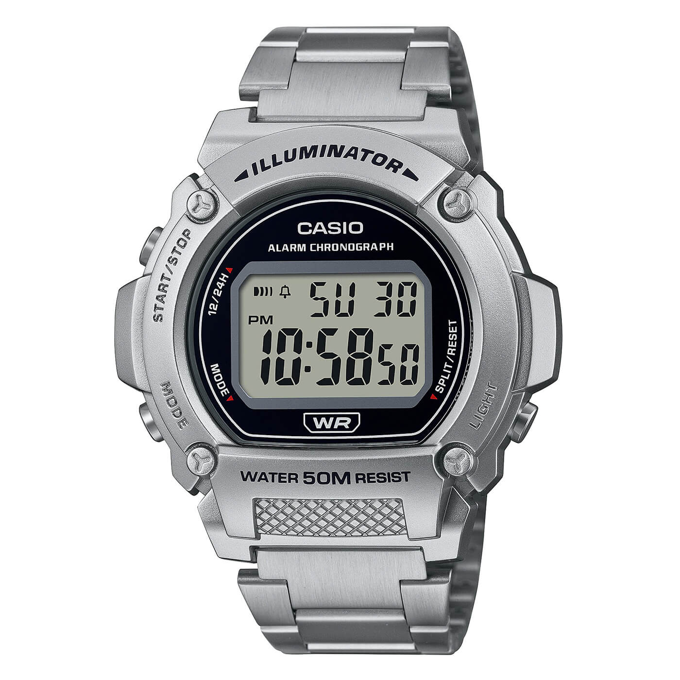 ĐỒNG HỒ NAM CASIO W-219HD-1AVDF CHÍNH HÃNG